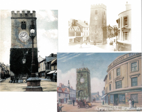 Set of 3 postcards: St Leonard's Tower and Newton Bushel product photo